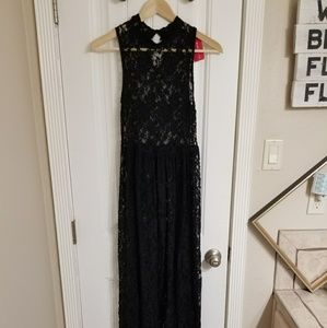 NWT Love Culture black lace dress
